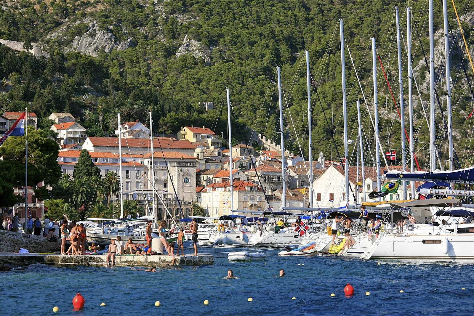 Hvar Town harbor · 2 min walk